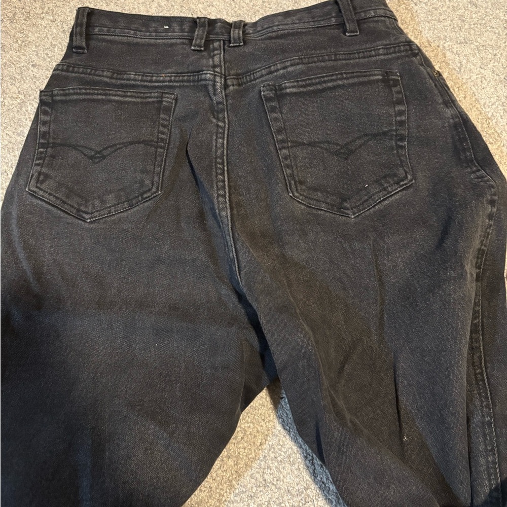 VINTAGE 90’s Gloria Vanderbilt mom jeans in all black